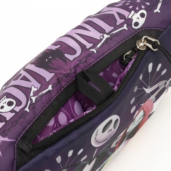 Disney The Nightmare Before Christmas Jack Packable Fanny Pack Belt Bag NWT - Picture 3 of 9